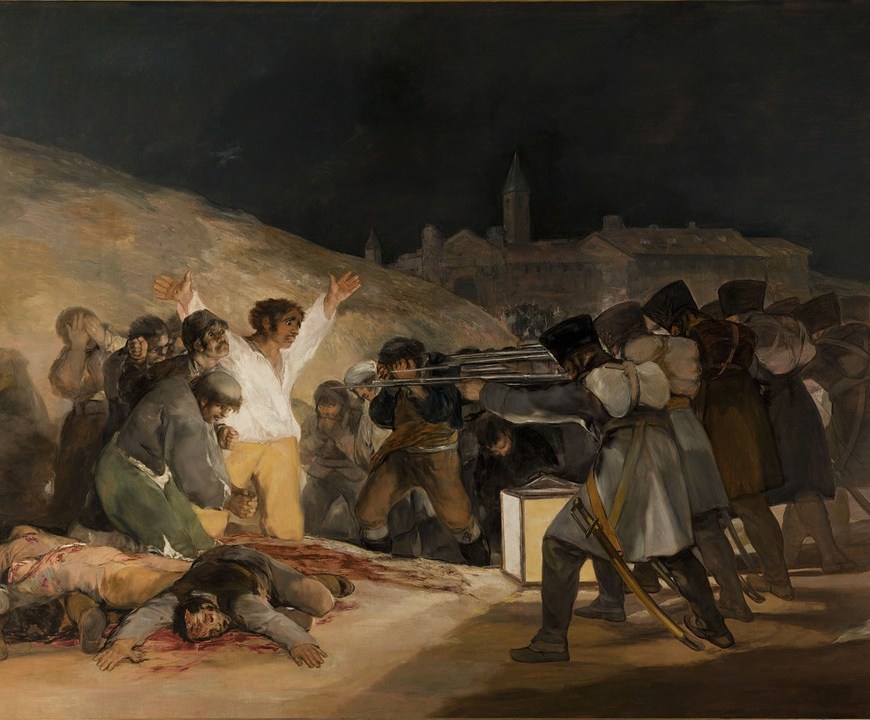 Ejecución de los Defensores de Madrid Francisco de Goya