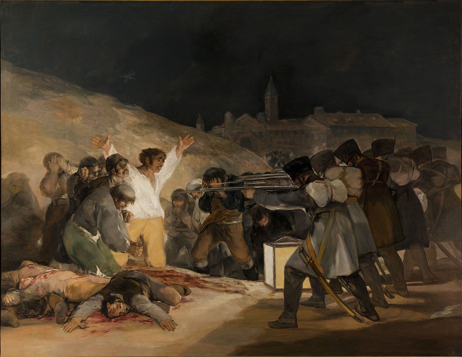 Ejecución de los Defensores de Madrid Francisco de Goya