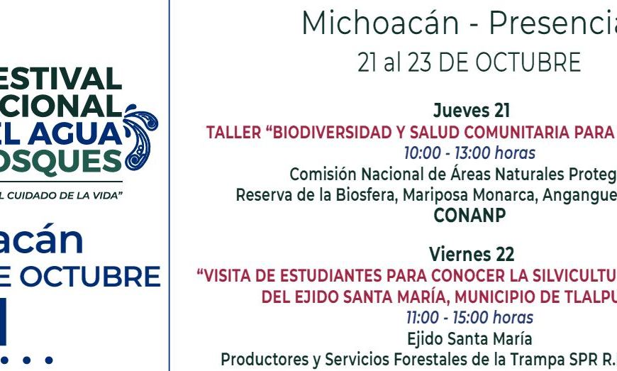 Festival Nacional por el Agua de los Bosques Michoacán