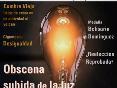 Revista Unidad Parlamentaria # 97 – Obscena subida de la luz en España