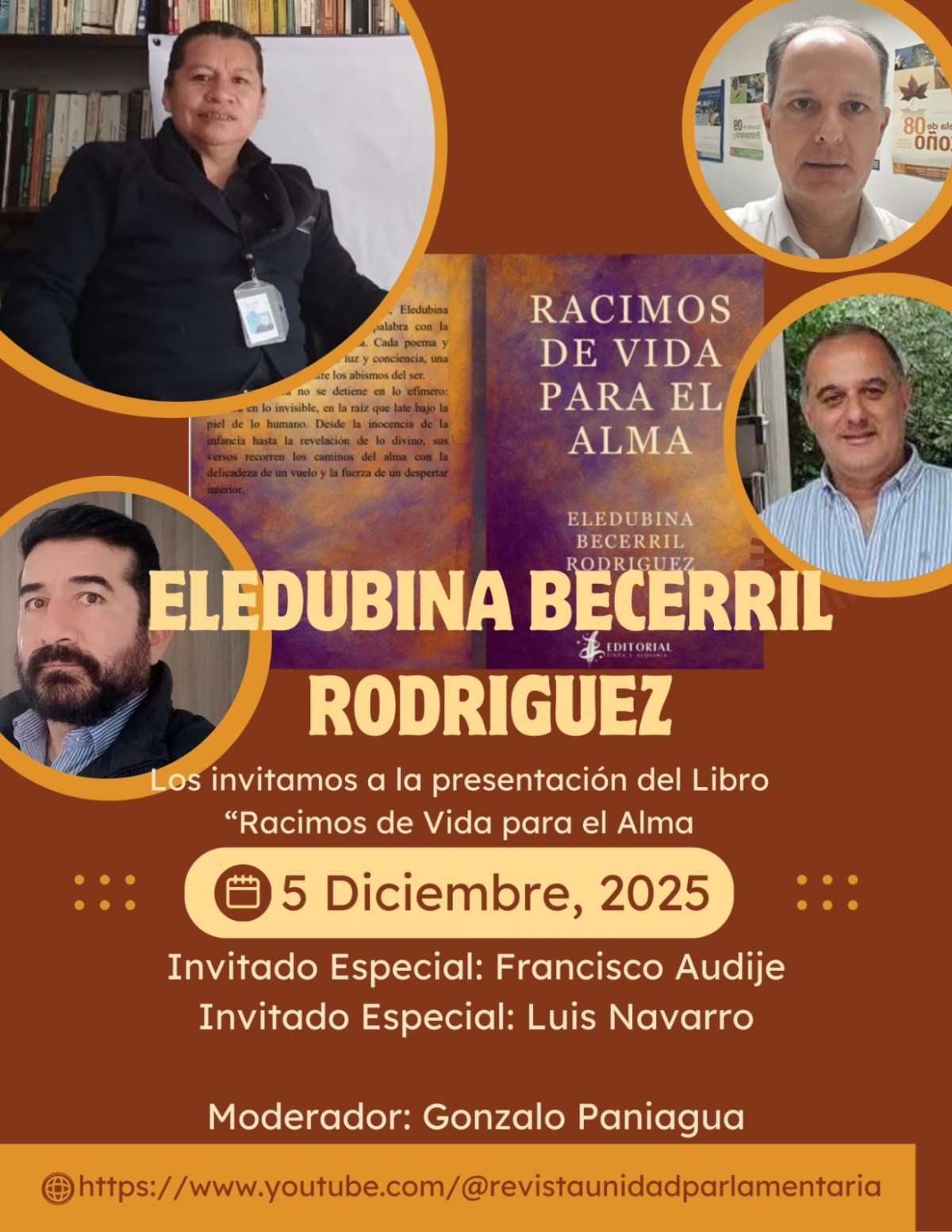 5 de diciembre presentación en España y México del libro de ELEDUBINA BECERRIL RODRÍGUEZ