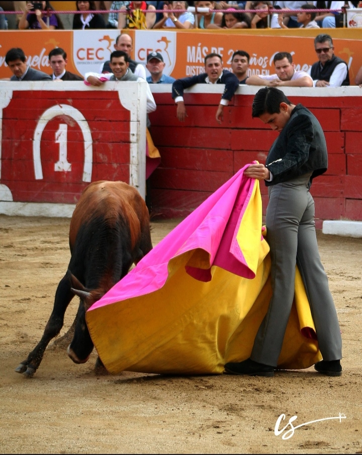 Santiago Guerrero en la feria de Valle de la Pascua