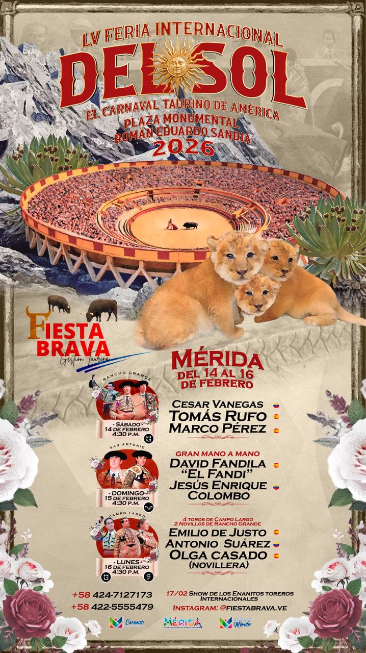 PRESENTADOS CARTELES DE LA FERIA DEL SOL EN MÉRIDA