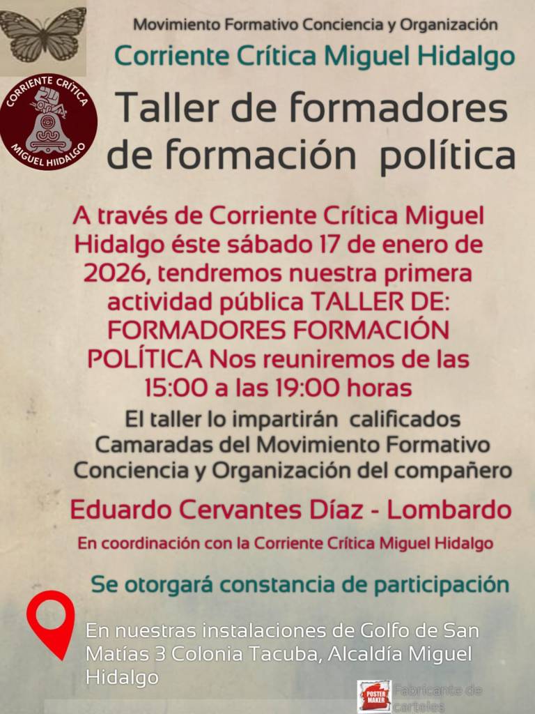 CORRIENTE CRÍTICA MIGUEL HIDALGO 2026