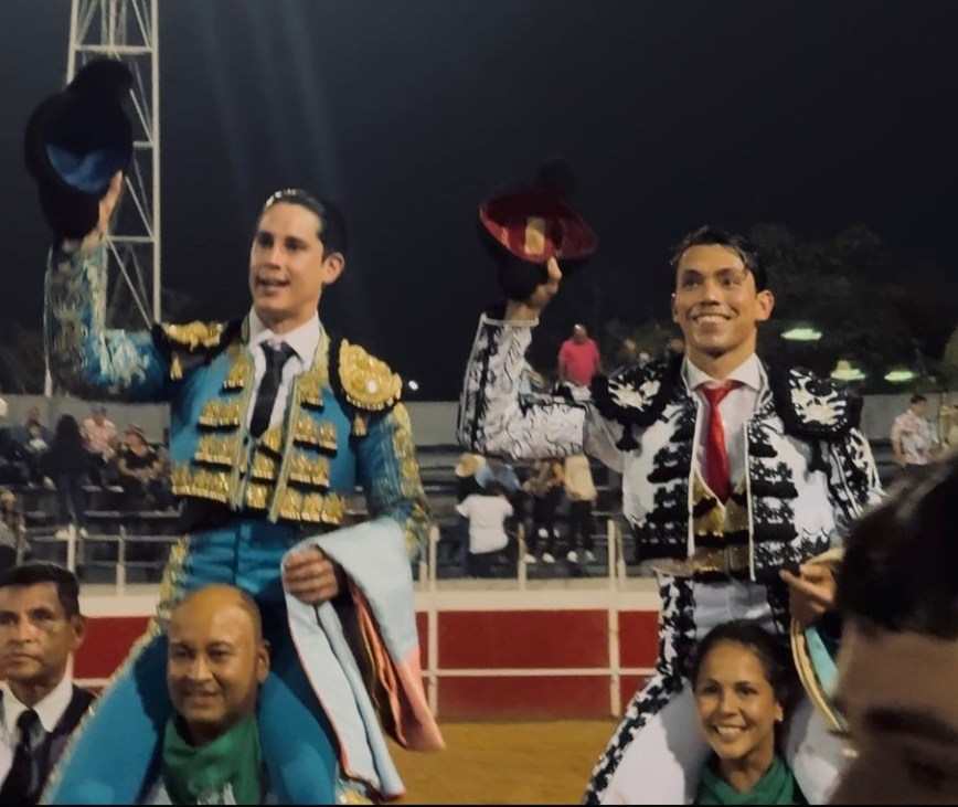 Ante una gran entrada de público este sabado en Escuque Gran encierro de San Antonio, con indultospara Suárez y el debutante colombiano Kalío