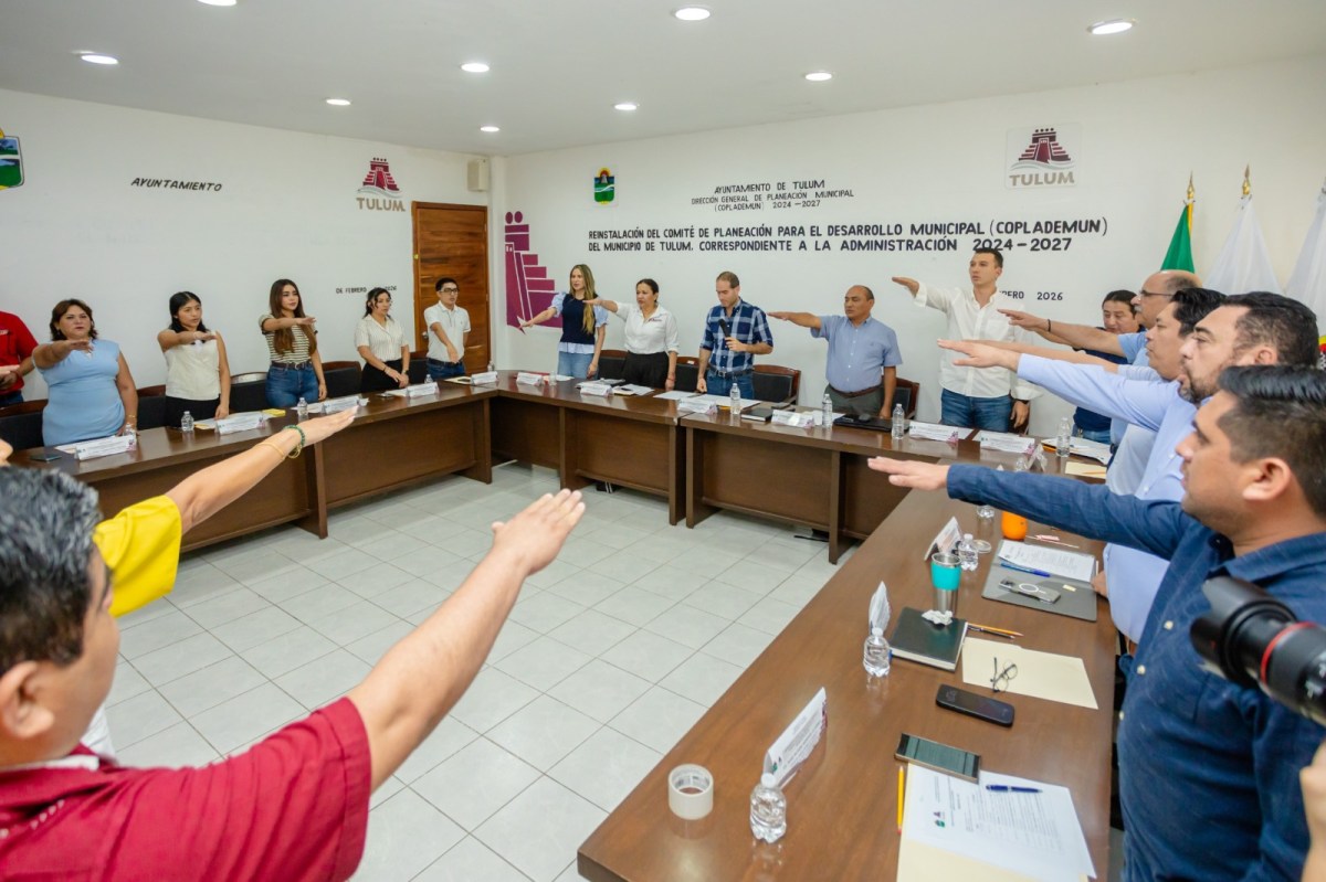 Construyen planeación entre sectores comunitarios de Tulum