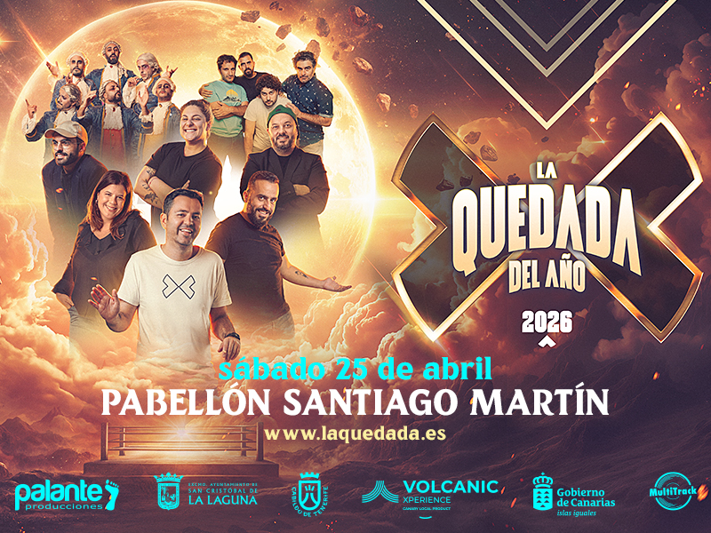 Presentación de La Quedada del Año 2026,tercera edición del mayor festival de humor de Canarias