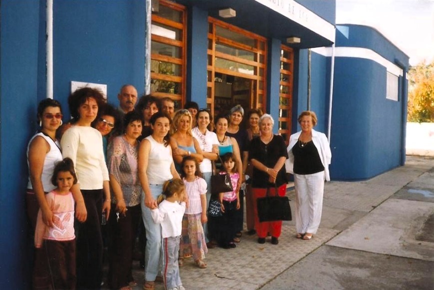 La Asociación de Vecinos de La Laguna lamenta la demolición total de la “escuelita azul” que se salvó del volcán en lugar de integrarla en el proyecto del nuevo CEIP