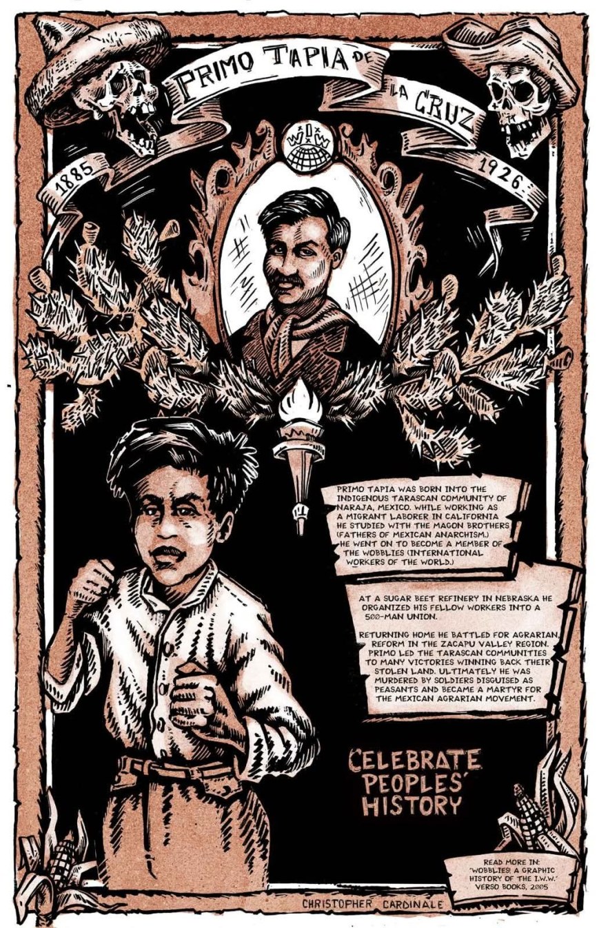 Centenario Luctuoso de Primo Tapia en Naranja de Tapia Zacapu y el Congreso del Estado de Michoacán de Ocampo