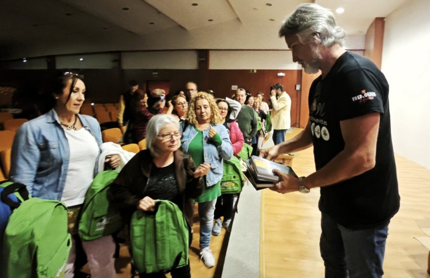 Granadilla ofrece en sus charlas sobre riesgo volcánico consejos prácticos de autoprotección a raíz de la experiencia de los afectados por el Tajogaite