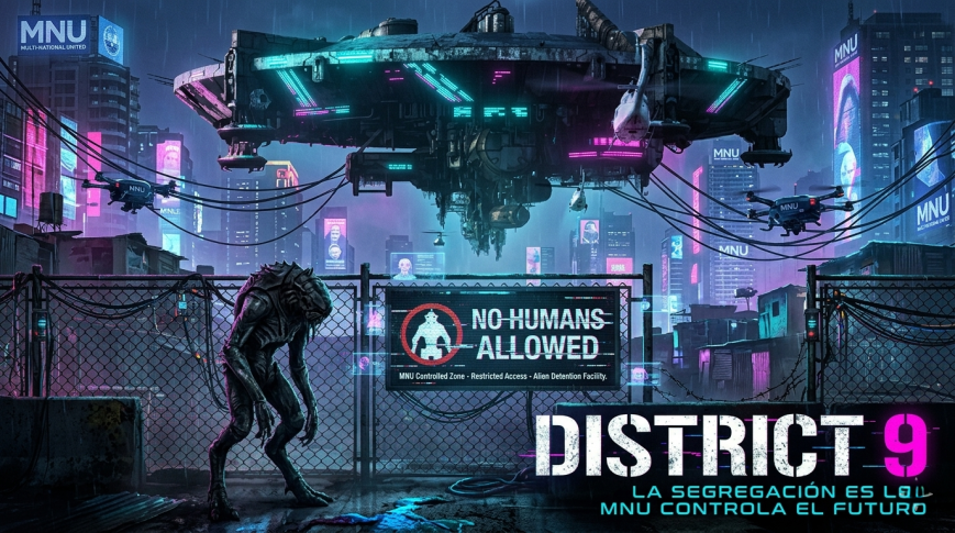 Película Sector 9; una lección que el mundo nunca aprenderá