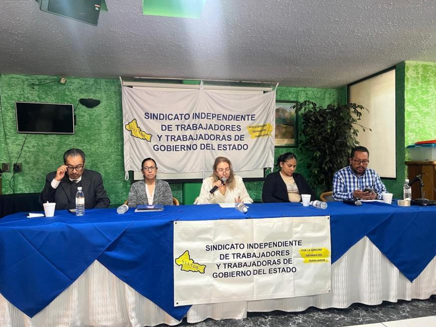 CONFÍA SITTGE EN QUE CLAUDIA SHEINBAUM SOLUCIONARÁ EL CONFLICTO LABORAL CON EL GOBERNADOR