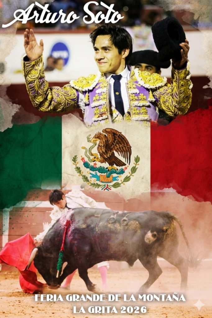 Mexicano Arturo Soto anunciado para la Feria de La Grita
