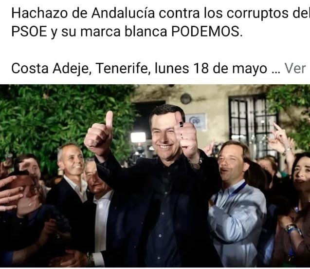 Hachazo de Andalucía contra los corruptos del PSOE y su marca blanca PODEMOS