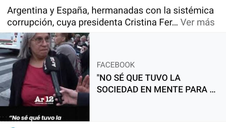 Argentina y España, hermanadas con la sistémica corrupción, cuya presidenta Cristina Fernández y vicepresidente Joselu Ábalos, ambos «socialistas obreros» están condenados a penas de prisión por delitos graves de criminalidad, perpetrados en la función pública