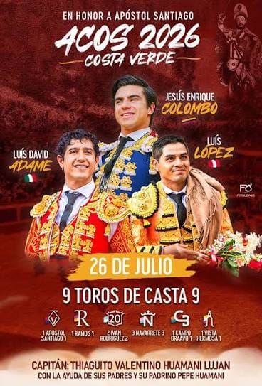 DUELO DE TOREROS EN ACOS, PERÚ