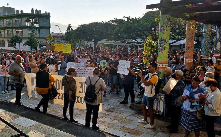 Afectados por la Carretera de la Costa celebran la mejora de indemnizaciones a todos los expropiados por obras de reconstrucción del Valle de Aridane