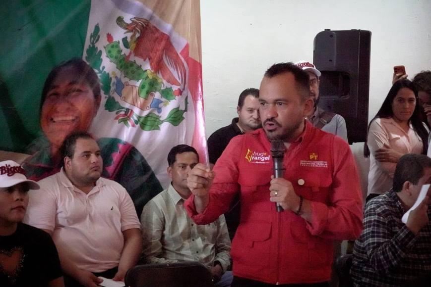 *Morelia Poniente está con Raúl Morón; el PT, unido y organizado: Hugo Rangel*