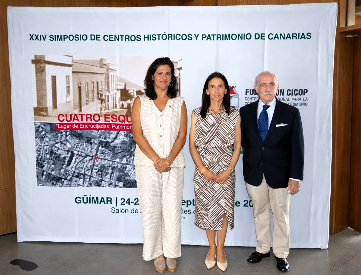 Los riesgos para el patrimonio cultural de un mal uso de la IA centran la sesión inaugural del Simposio de Centros Históricos y Patrimonio de Canarias