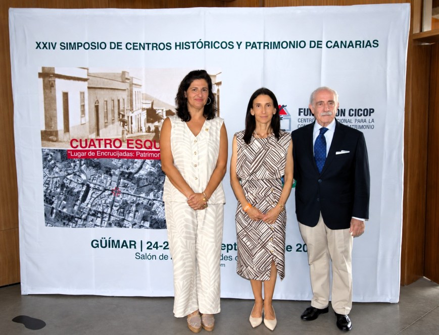 Los riesgos para el patrimonio cultural de un mal uso de la IA centran la sesión inaugural del Simposio de Centros Históricos y Patrimonio de Canarias