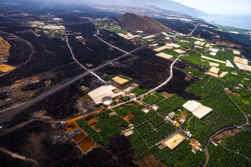 100 nuevos millones de euros desbloquean la continuidad de la reconstrucción agraria de La Palma a las puertas del quinto aniversario de la erupción