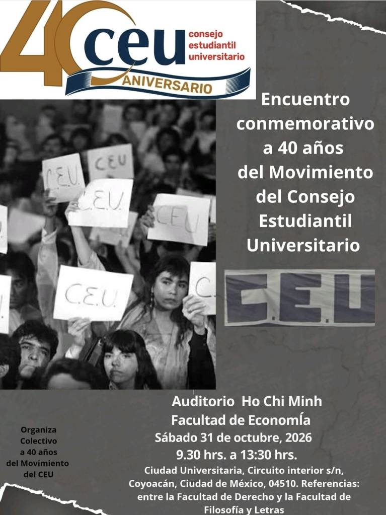 ¡40 AÑOS DEL CEU!  1986 – 2026